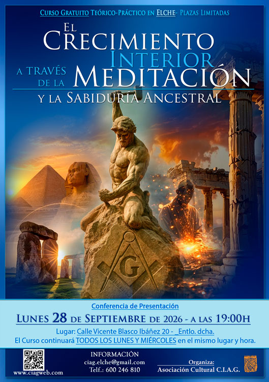 Curso Meditación en Elche - septiembre 2026